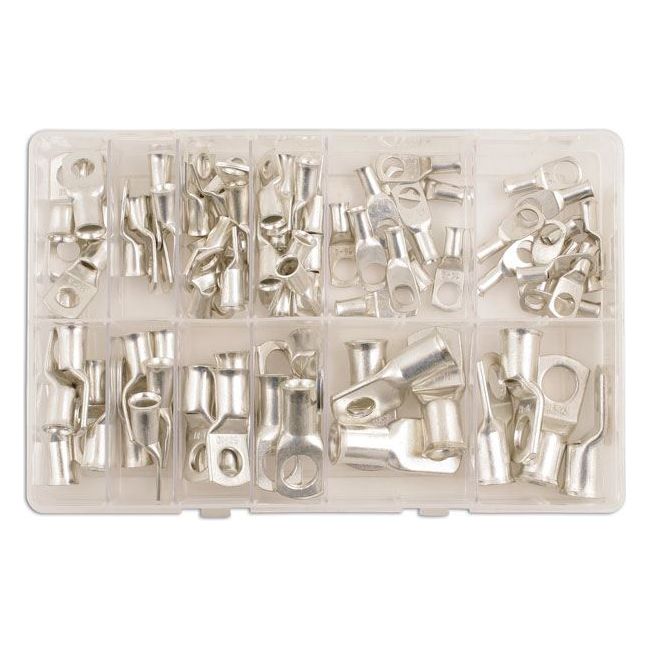 Connect Copper Tube Terminals Assortment 80pc 31884 Tool Connection - Dynamic Drive