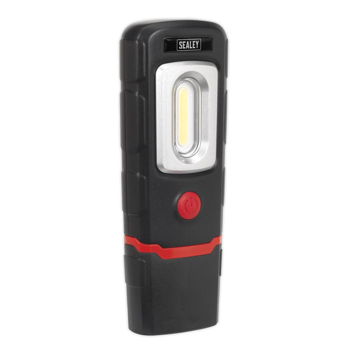 Sealey Rechargeable LED Inspection Lamp 360 COB Work Light Super Bright Black Sealey  - Dynamic Drive