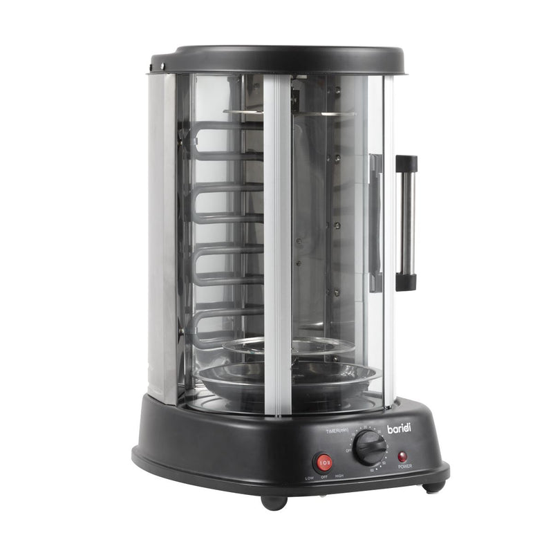 Baridi Vertical 360 Rotisserie Smokeless Grill 21L Capacity DH216 Baridi - Dynamic Drive