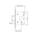 Yale Locks PM562 Hi-Security BS 5 Lever Mortice Deadlock 81mm 3in Polished Chrome Yale Locks - Dynamic Drive