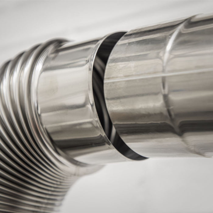 Sealey Stainless Steel Exhaust/Flue 90° Bend for IR13/IR16 Ø100mm Sealey  - Dynamic Drive