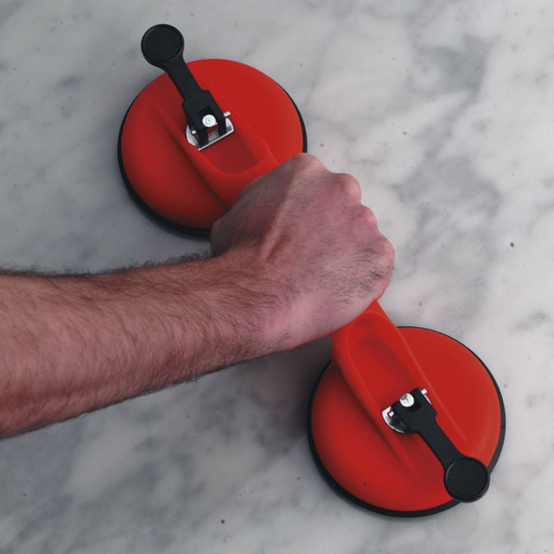 Sealey Suction Gripper Twin Head 120mm AK9892 Sealey - Dynamic Drive