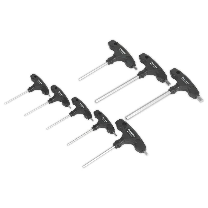 Sealey Hex Key Set 8pc T-Handle Metric AK7143 Sealey - Dynamic Drive