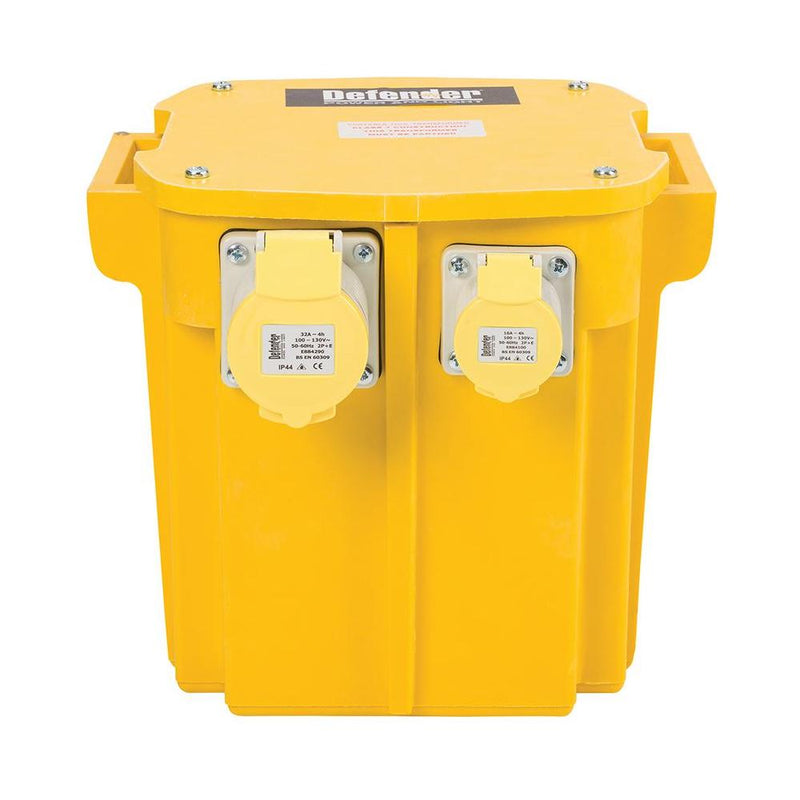 Defender 5kVA Portable Transformer 16A / 32A 110V Defender - Dynamic Drive
