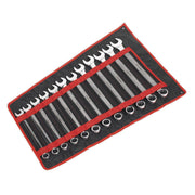 Sealey Combination Spanner Set 12pc Jumbo Metric AK6082 Sealey - Dynamic Drive