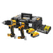 Dewalt Power Tools DCK2050E2T XR BL POWERSTACK™ Twin Kit 18V DeWALT Power Tools - Dynamic Drive