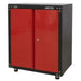 Sealey Modular 2 Door Cabinet with Worktop 665mm APMS81 Sealey - Dynamic Drive