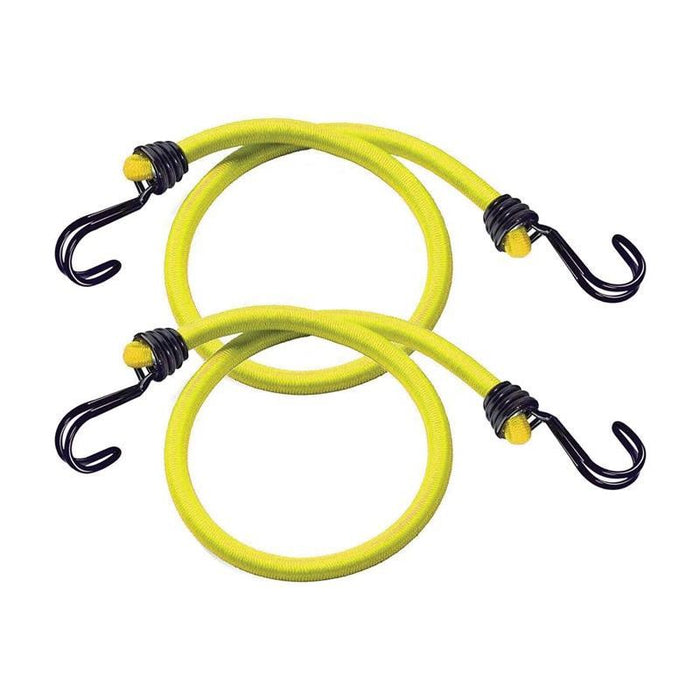 Master Lock Twin Wire Bungee Cord 100cm Yellow 2 Piece Master Lock - Dynamic Drive