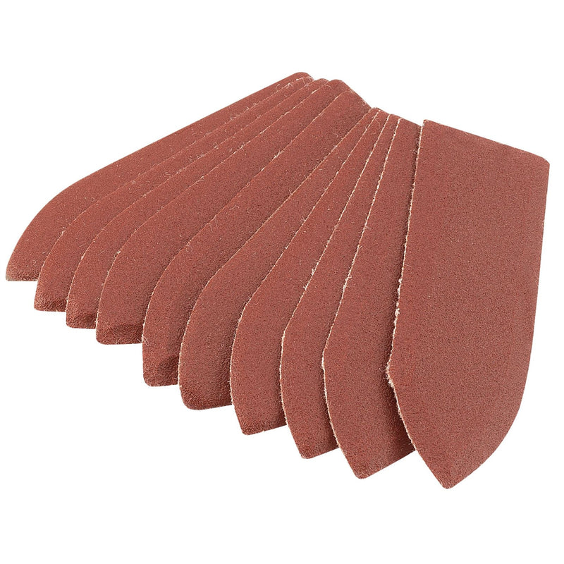 Draper Hook and Loop Finger Sander Sheets, 67 x 67 x 22mm, 240 Grit (Pack of 10) Draper - Dynamic Drive