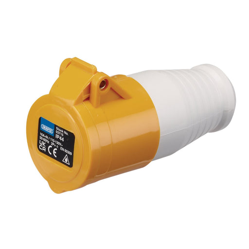 Draper 110V Site Socket IP44, 16A 03715 Draper - Dynamic Drive