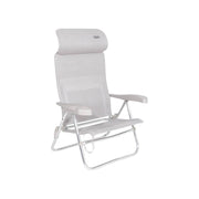 Crespo Beach Chair AL/205 Compact Light Grey Crespo - Dynamic Drive