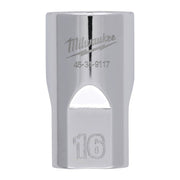 Milwaukee 1/2 Drive Socket Metric Standard 16mm -1 4932480014 Milwaukee - Dynamic Drive