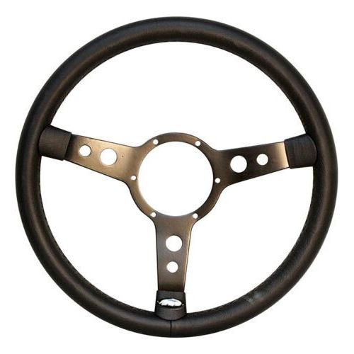 15" Mountney Leather Steering Wheel + boss kit for VW Transporter T2 68>74 Mountney  - Dynamic Drive