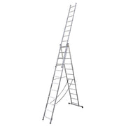 Sealey Extension Combination Ladder 3 x 12 Aluminium - BS EN 131 ACL312 Sealey - Dynamic Drive