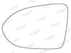 Summit Stick-On Standard Mirror Glass fits VW Passat 15 on LHS Summit - Dynamic Drive
