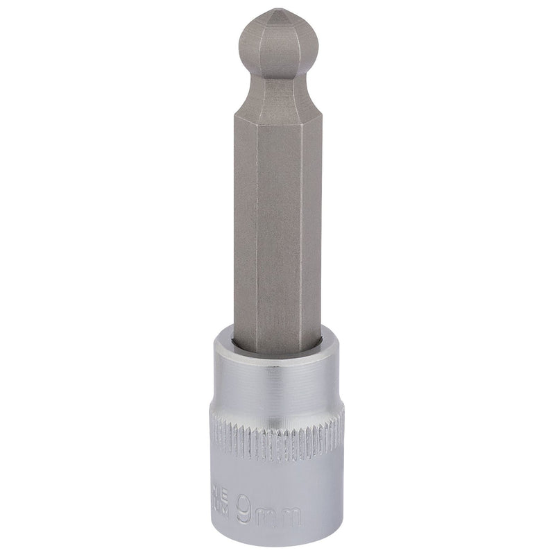 Draper Ball End Hexagonal Socket Bits, 3/8" Sq. Dr., 9mm 16292 Draper - Dynamic Drive