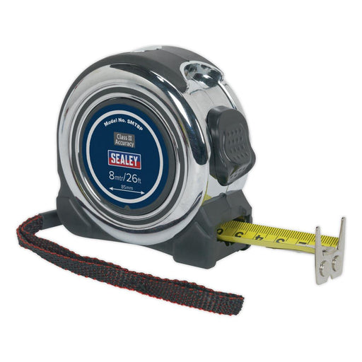 Sealey Professional Tape Measure 8m(26ft) SMT8P Sealey - Dynamic Drive