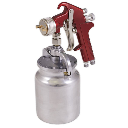 Sealey Suction Feed Spray Gun 2mm Set-Up S720 Sealey - Dynamic Drive