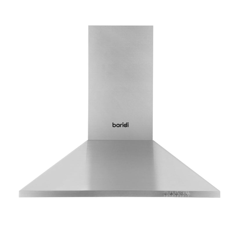 Baridi Cooker Hood with Carbon Filters 60cm - Stainless Steel DH126 Baridi - Dynamic Drive