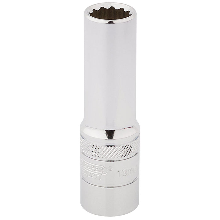 Draper HI-TORQ 12 Point Deep Socket, 1/2" Sq. Dr., 13mm 33732 Draper - Dynamic Drive
