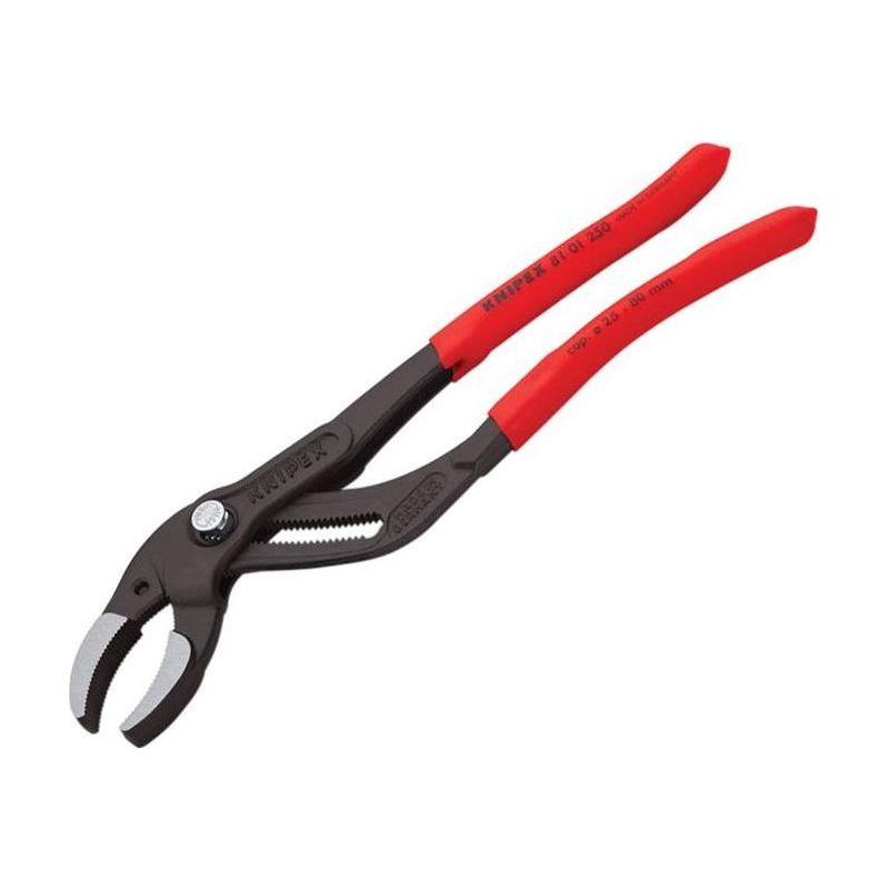 Knipex Plastic Pipe Grip Pliers Black 250mm Knipex - Dynamic Drive