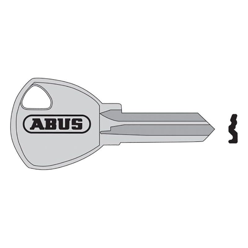 Abus Mechanical 65/30 30mm New Profile Key Blank ABUS Mechanical - Dynamic Drive