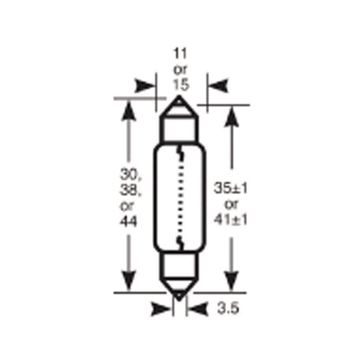 Ring Automotive SPW269B Prism 269 Blue Twin Blister Pack Ring Automotive  - Dynamic Drive