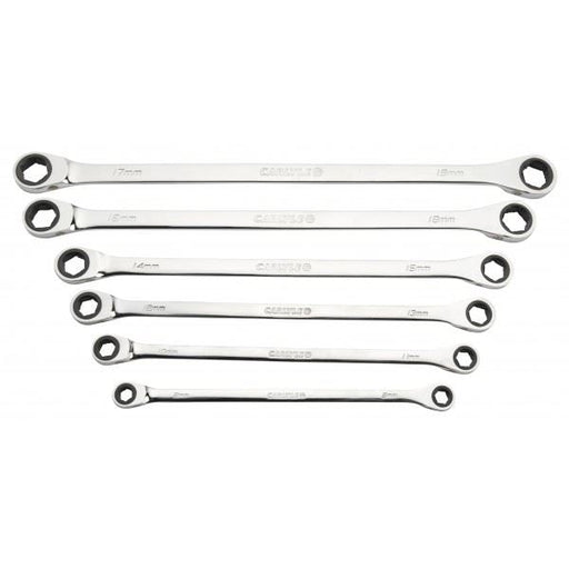 Carlyle Hand Tools Spanner Set - Box End - Extra Long - Metric - 6 Piece Caryle Tools - Dynamic Drive