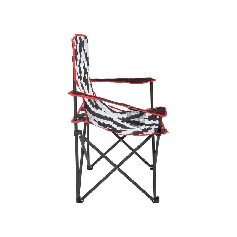 Bo-Camp Urban Collection Folding Chair Madison Black/White Bo-Camp - Dynamic Drive