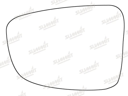 Summit Stick-On Standard Mirror Glass fits Mazda 3 14 on LHS Summit - Dynamic Drive