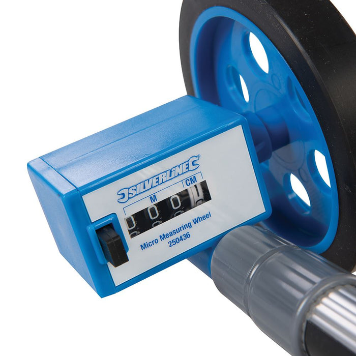 Silverline Micro Measuring Wheel 0 - 999.9m Silverline - Dynamic Drive