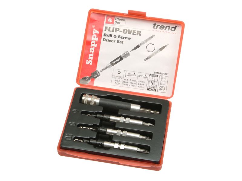 Trend SNAP/FLIP/SET Flip Driver Set, 4 Piece Trend - Dynamic Drive