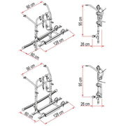 Fiamma Carry Bike for Merc V Class Premium Bike Carrier for Mercedes V Class Fiamma - Dynamic Drive