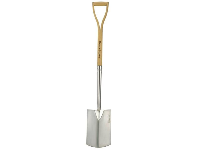 Kent & Stowe Stainless Steel Digging Spade, FSC® Kent & Stowe - Dynamic Drive