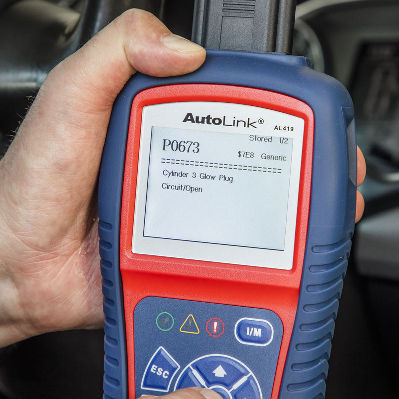 Sealey Autel EOBD Code Reader Live Data Tech Tips AL419 Sealey - Dynamic Drive