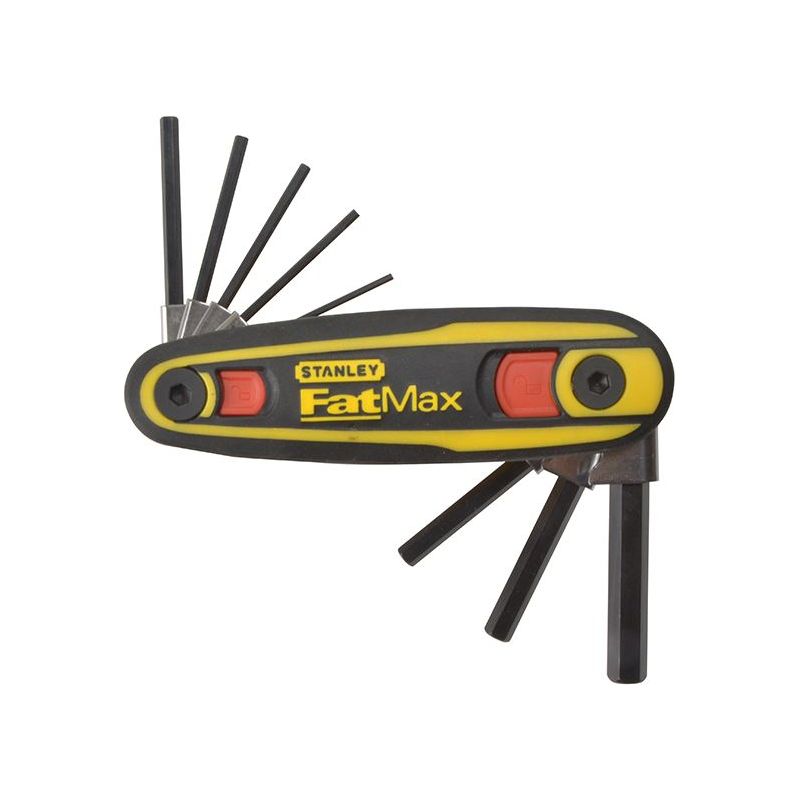 Stanley® Hand Tools Metric FatMax® Locking Hexagon Key Set, 8 Piece STANLEY® Hand Tools - Dynamic Drive
