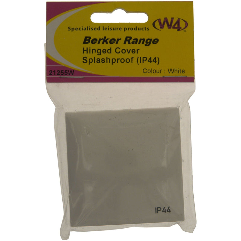 Berker Frame & Lid Ip44 White 21255W W4 - Dynamic Drive