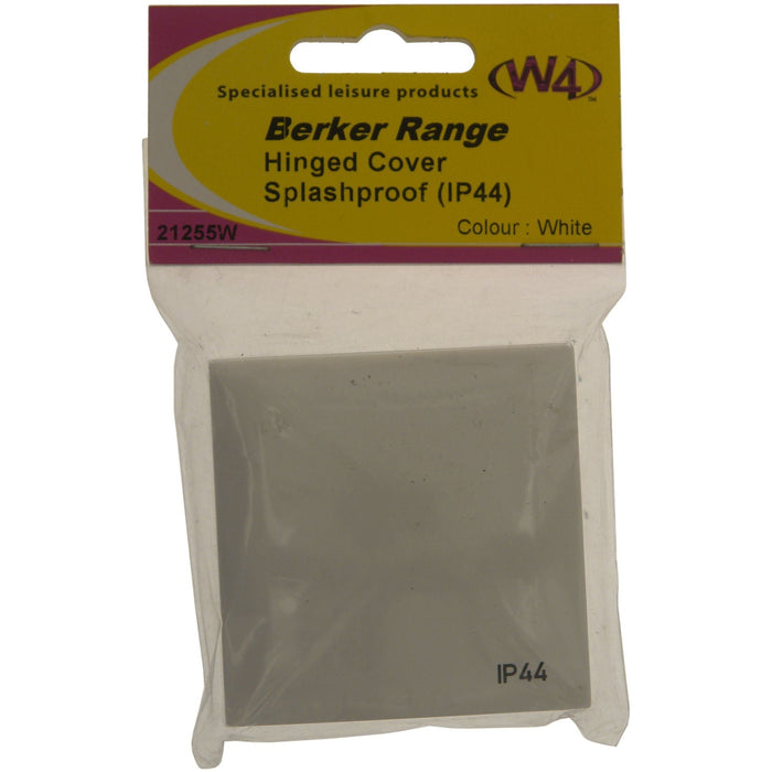 Berker Frame & Lid Ip44 White 21255W W4 - Dynamic Drive
