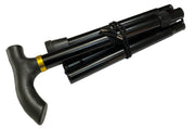 Black Folding Walking stick Unbranded - Dynamic Drive