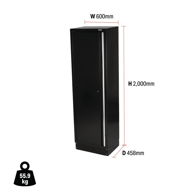 Draper BUNKER Modular Tall Floor Cabinet, 1 Door, 600mm 33165 Draper - Dynamic Drive