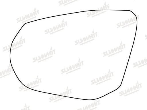 Summit Stick-On Standard Mirror Glass fits Audi Q2 16 on LHS Summit - Dynamic Drive