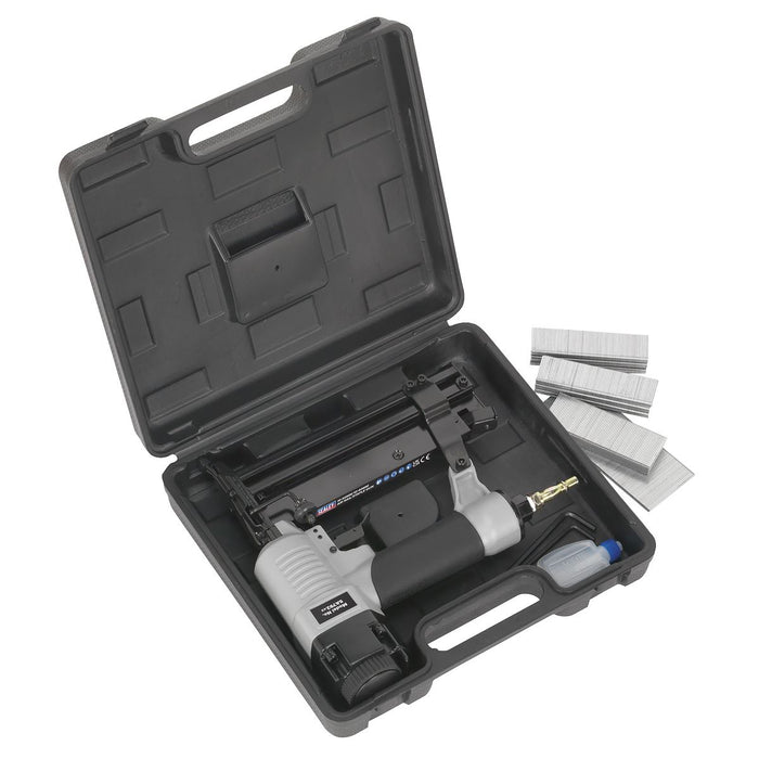 Sealey Air Nail/Staple Gun 50mm/40mm Capacity SA792 Sealey  - Dynamic Drive
