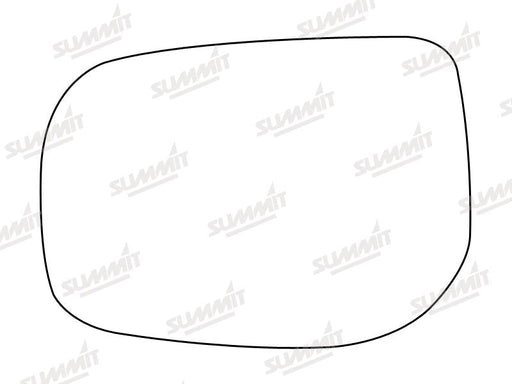 Summit Heated Base Plate With Standard Mirror Glass fits Toyota Camry LHS Summit - Dynamic Drive