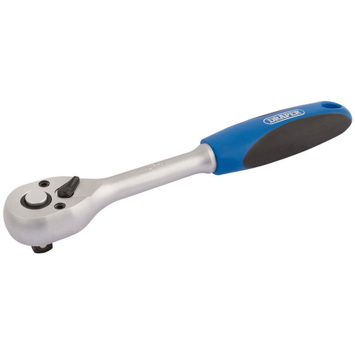 Draper 72 Tooth Reversible Soft Grip Ratchets, 3/8" Sq. Dr. 16428 Draper - Dynamic Drive