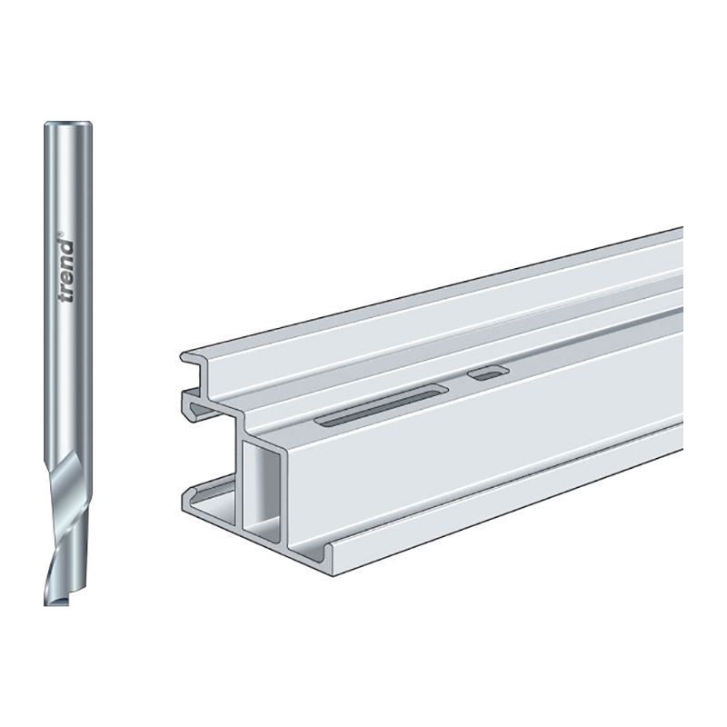 Trend 50/05 x 1/4 HSSE Helical Plunge Bit 5mm Trend - Dynamic Drive