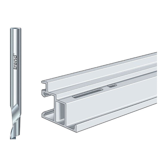 Trend 50/05 x 1/4 HSSE Helical Plunge Bit 5mm Trend - Dynamic Drive