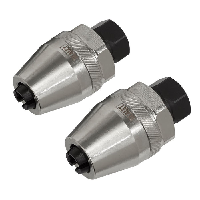 Sealey Impact Stud Extractor 6-12mm 2pc Set AK7182 Sealey - Dynamic Drive