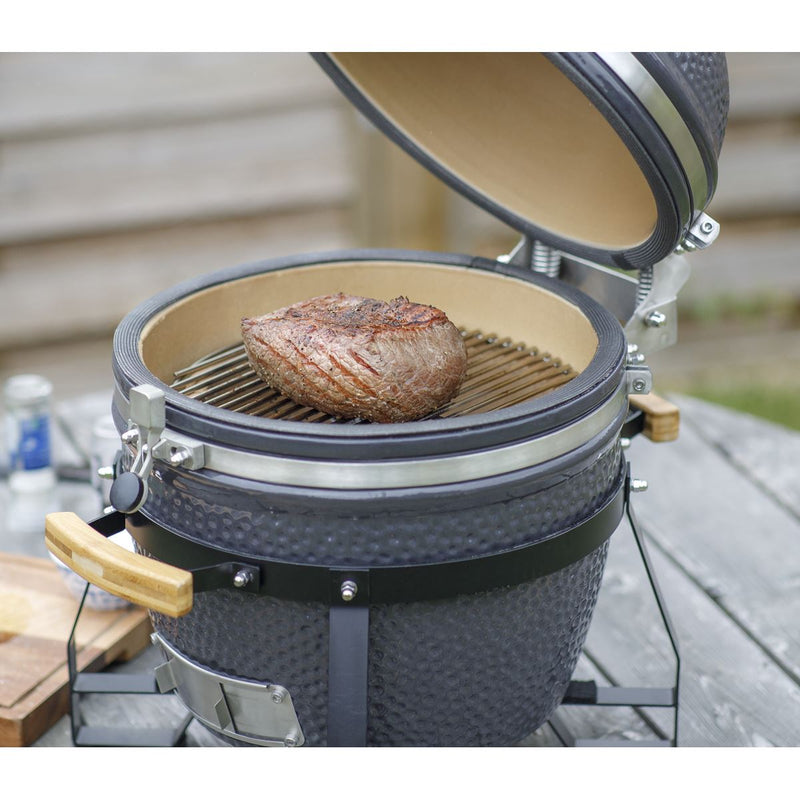 Dellonda Deluxe 16"(40cm) Ceramic Kamado Style BBQ DG158 Dellonda - Dynamic Drive
