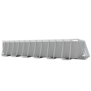 Dellonda Steel Frame Rectangular Swimming Pool - Step Ladder & Filter Pump 25ft Dellonda - Dynamic Drive