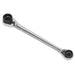 Sealey Ratchet Ring Spanner 8-in-1 Reversible Metric AK6391 Sealey - Dynamic Drive